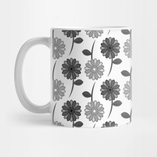 Flower plant seamless pattern Mug